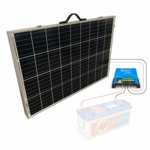 Ecoprodukt Solární skládatelný panel polykrystalický 230Wp 15A MPPT s Bluetooth