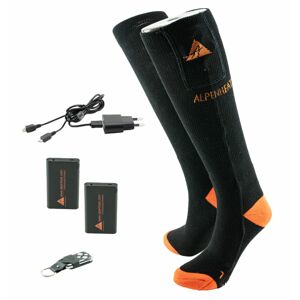 Alpenheat Vyhřívané ponožky Alpenheat FIRE-SOCKS bavlna velikost S s dálkovým ovládáním