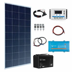 Ecoprodukt Solární ostrovní systém Victron Energy 175Wp 12V 100Ah měnič 250VA
