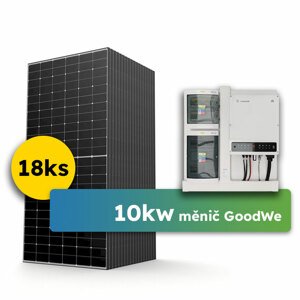 Ecoprodukt Hybrid-ready Goodwe 9,1kWp 3-fáz předpřipravený solární systém